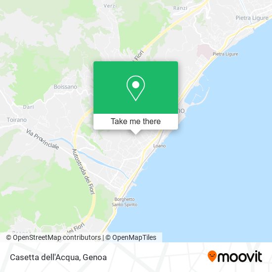 Casetta dell'Acqua map