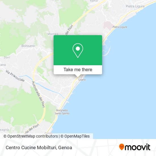 Centro Cucine Mobilturi map