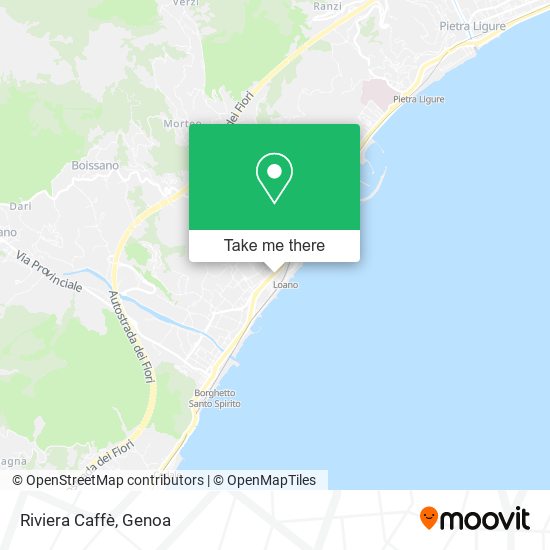 Riviera Caffè map