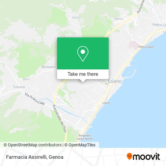 Farmacia Assirelli map