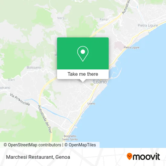 Marchesi Restaurant map