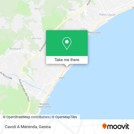 Cavoli A Merenda map