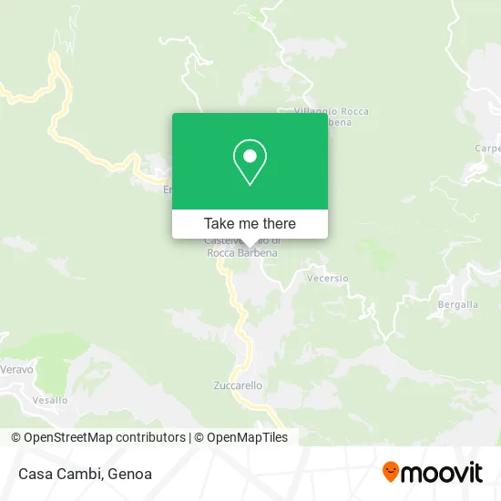 Casa Cambi map