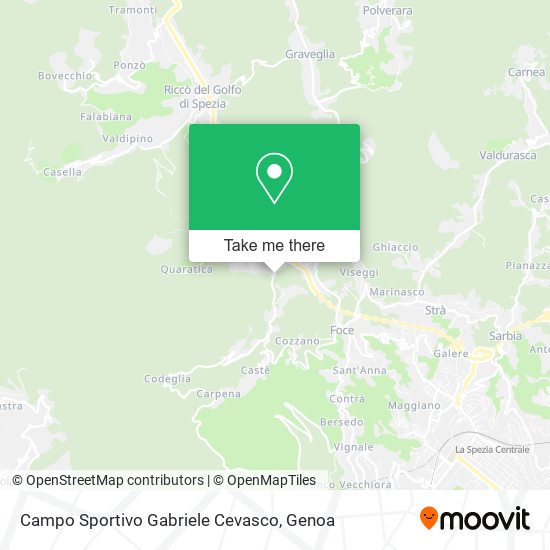 Campo Sportivo Gabriele Cevasco map