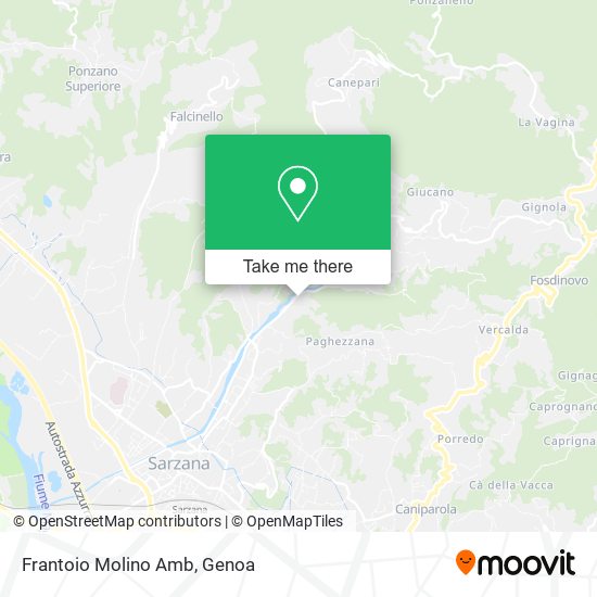 Frantoio Molino Amb map