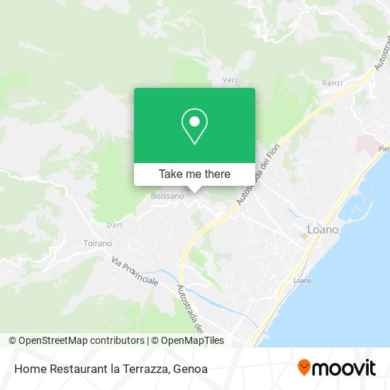 Home Restaurant la Terrazza map