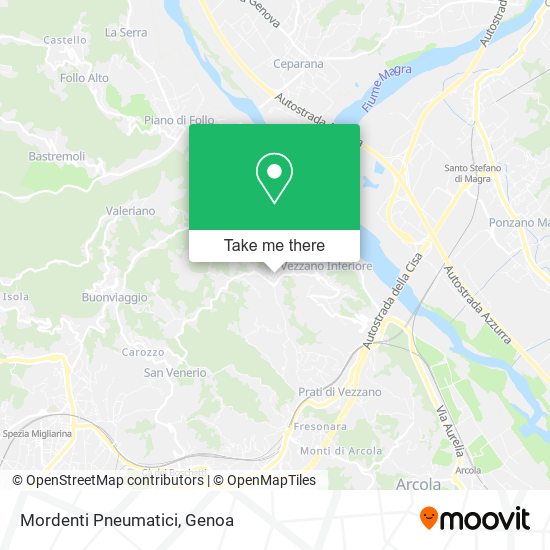 Mordenti Pneumatici map