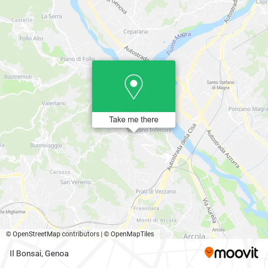 Il Bonsai map