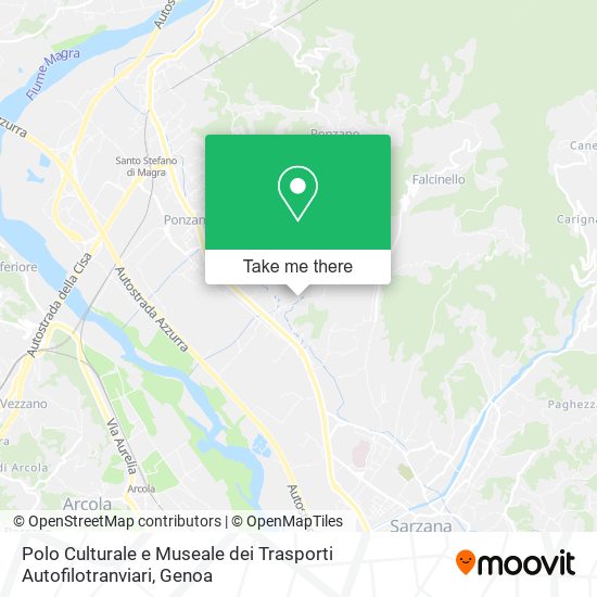 Polo Culturale e Museale dei Trasporti Autofilotranviari map