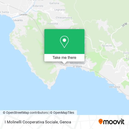 I Molinelli Cooperativa Sociale map
