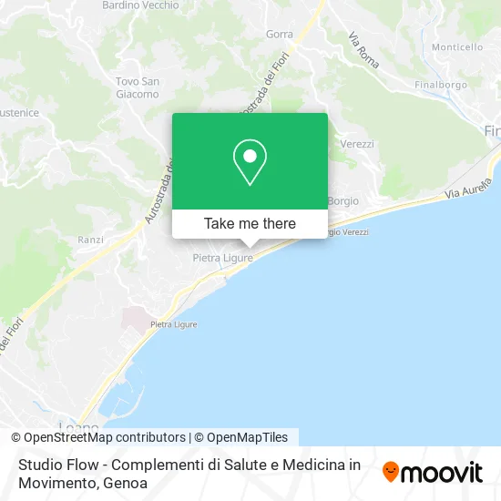 Studio Flow - Complementi di Salute e Medicina in Movimento map