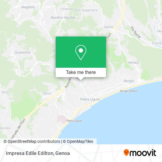 Impresa Edile Edilton map