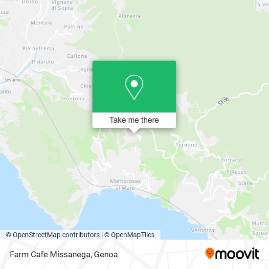 Farm Cafe Missanega map