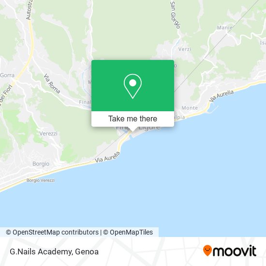 G.Nails Academy map