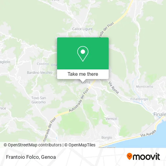 Frantoio Folco map