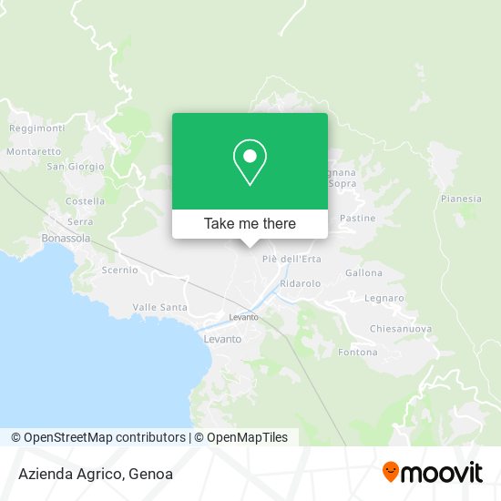 Azienda Agrico map