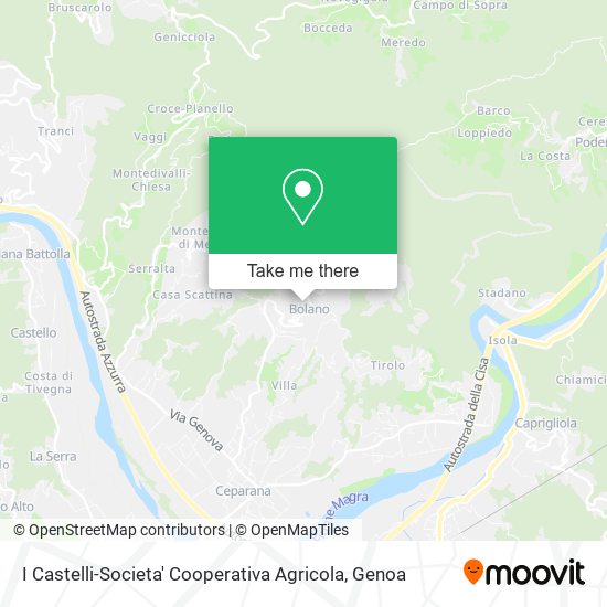 I Castelli-Societa' Cooperativa Agricola map