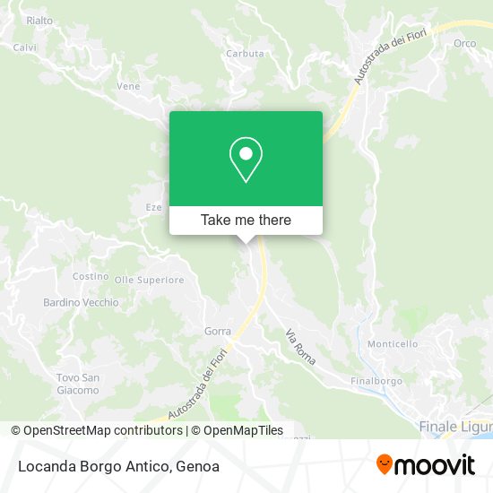 Locanda Borgo Antico map