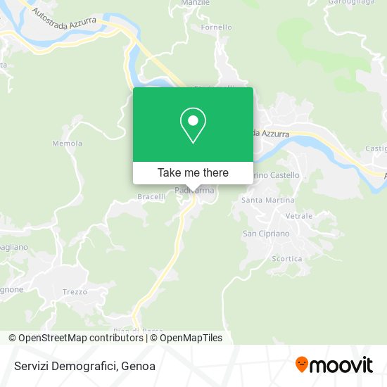Servizi Demografici map