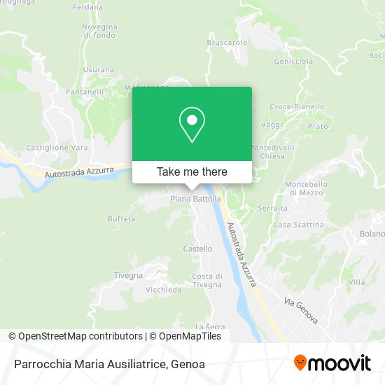 Parrocchia Maria Ausiliatrice map