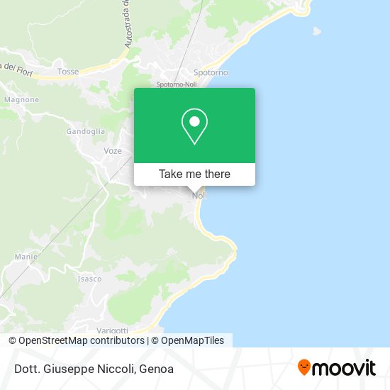 Dott. Giuseppe Niccoli map