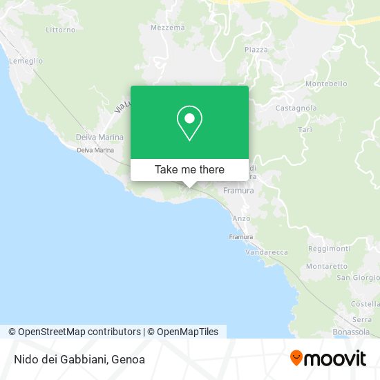 Nido dei Gabbiani map
