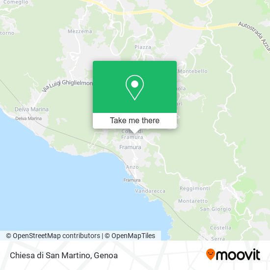 Chiesa di San Martino map