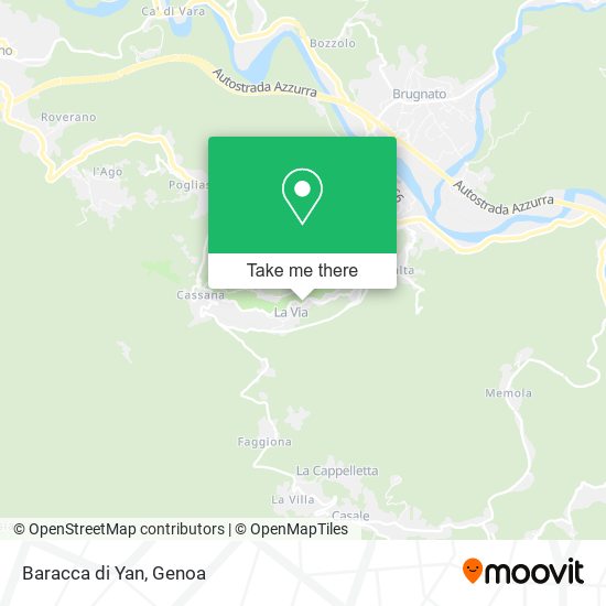 Baracca di Yan map