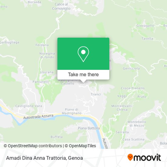 Amadi Dina Anna Trattoria map