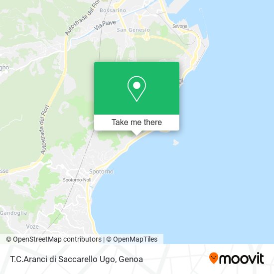 T.C.Aranci di Saccarello Ugo map