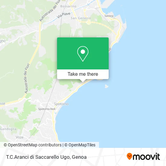 T.C.Aranci di Saccarello Ugo map