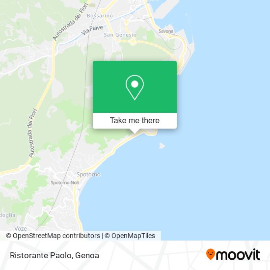 Ristorante Paolo map