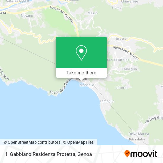 Il Gabbiano Residenza Protetta map
