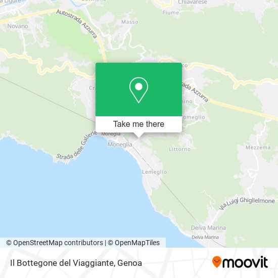 Il Bottegone del Viaggiante map