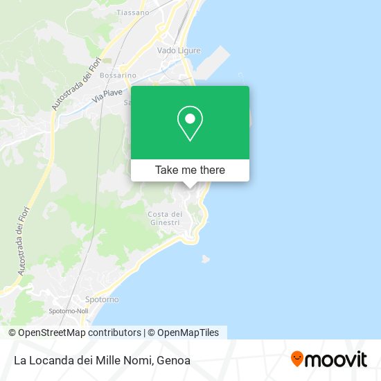 La Locanda dei Mille Nomi map