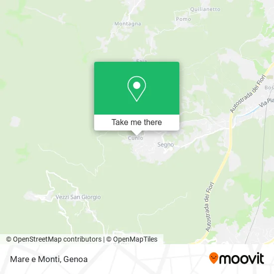 Mare e Monti map