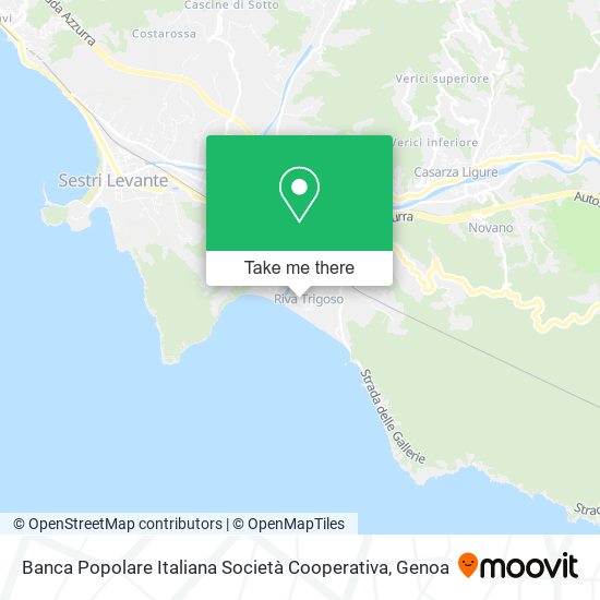Banca Popolare Italiana Società Cooperativa map