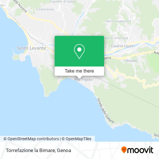 Torrefazione la Bimare map