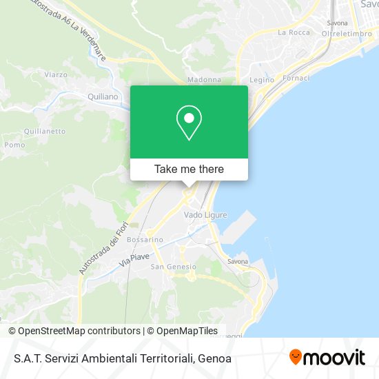 S.A.T. Servizi Ambientali Territoriali map
