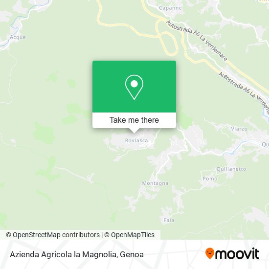 Azienda Agricola la Magnolia map