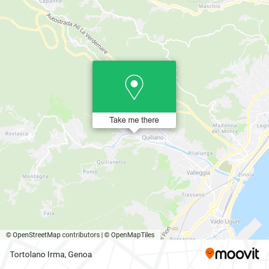 Tortolano Irma map
