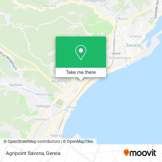 Agripoint Savona map