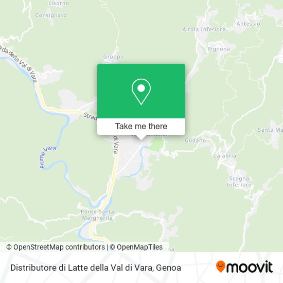 Distributore di Latte della Val di Vara map