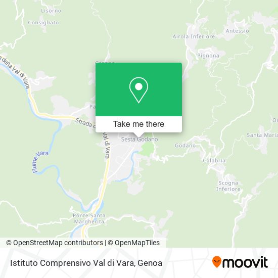 Istituto Comprensivo Val di Vara map