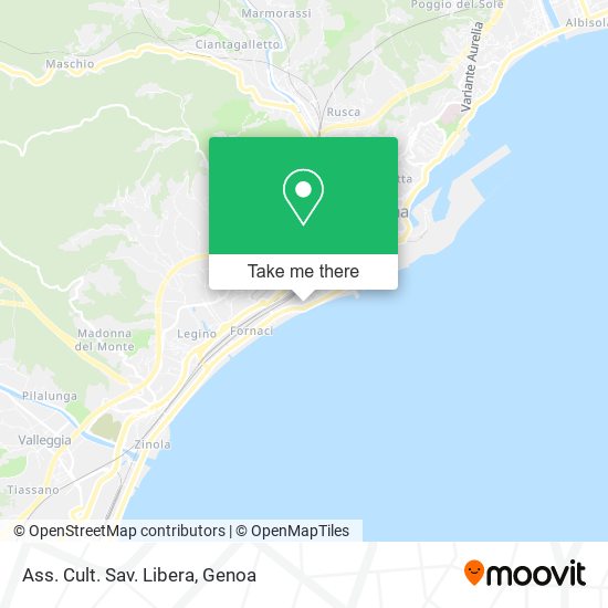Ass. Cult. Sav. Libera map