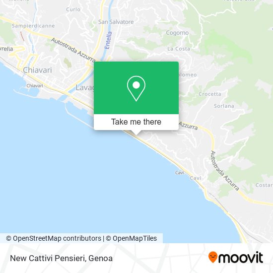 New Cattivi Pensieri map
