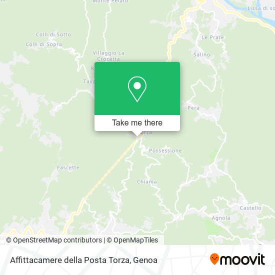 Affittacamere della Posta Torza map