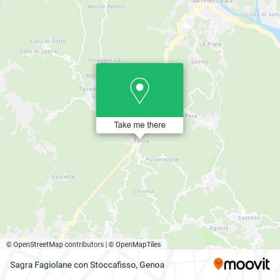 Sagra Fagiolane con Stoccafisso map
