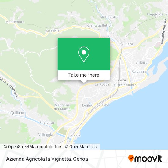 Azienda Agricola la Vignetta map