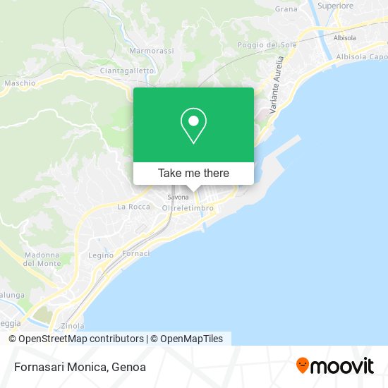 Fornasari Monica map